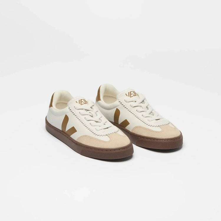 Veja White Tent Bark Lace Slip On Sneaker V10L