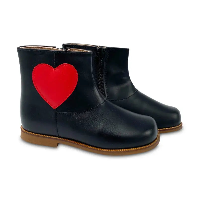 Zubii Black Heart Boot ZU089 - 23 - Girls