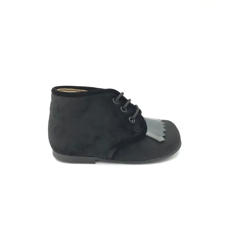 zubii-black-velvet-high-top-metallic-fringe-bootie-first-walker
