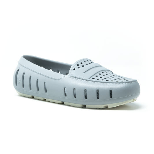 Floafers Posh Driver Harbor Mist Grey Slip On