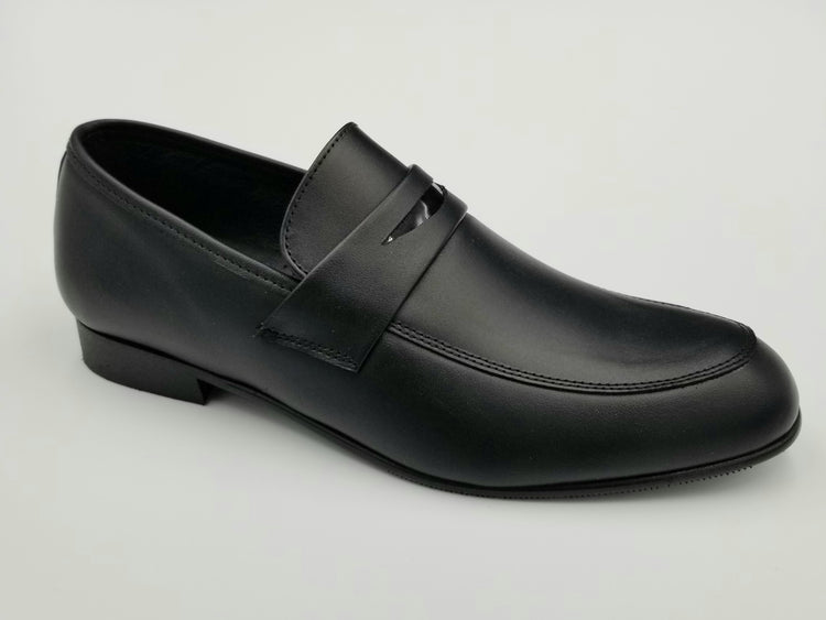 Andanines Black Penny Loafer Dress Shoe 78530