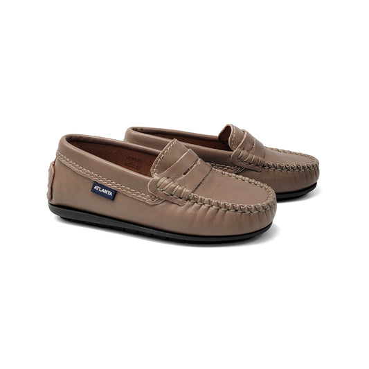 Atlanta Mocassin Taupe Sierra Penny Loafer