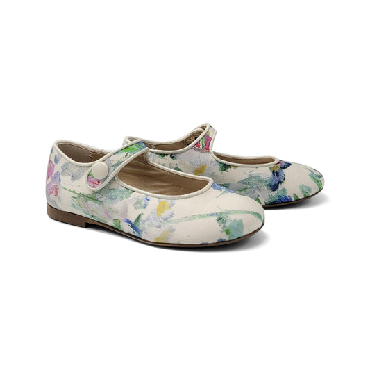 Brunellis Floral Watercolor Mary Jane S-21