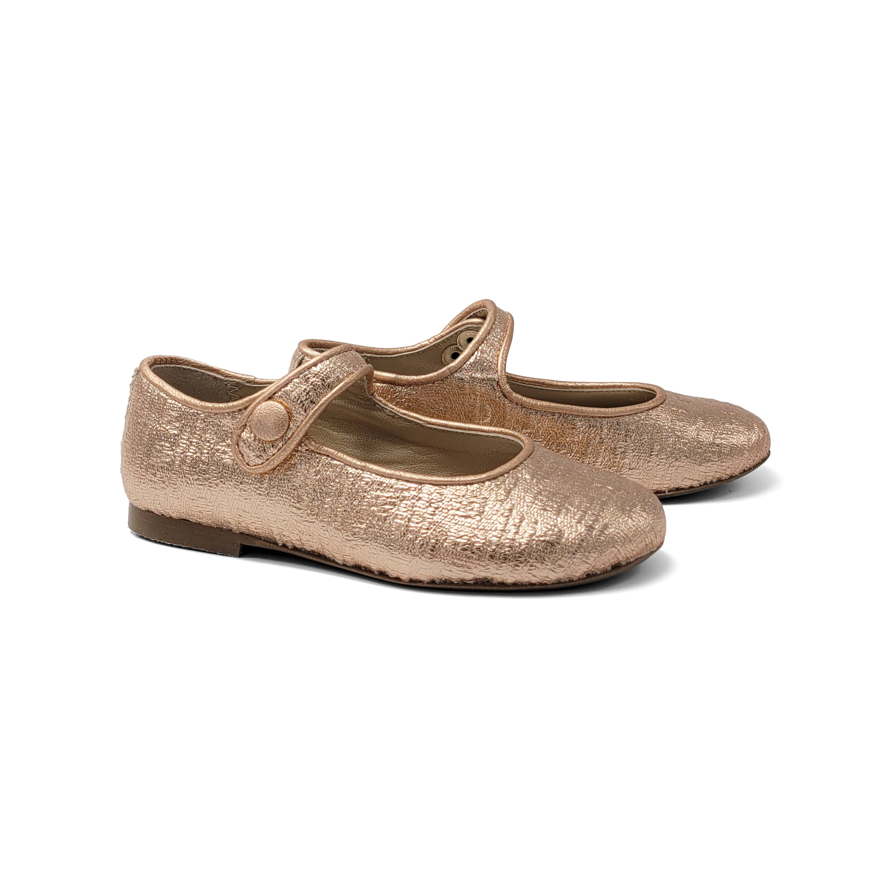 Brunellis Rose Gold Mary Jane S21 – Laced Shoe Inc