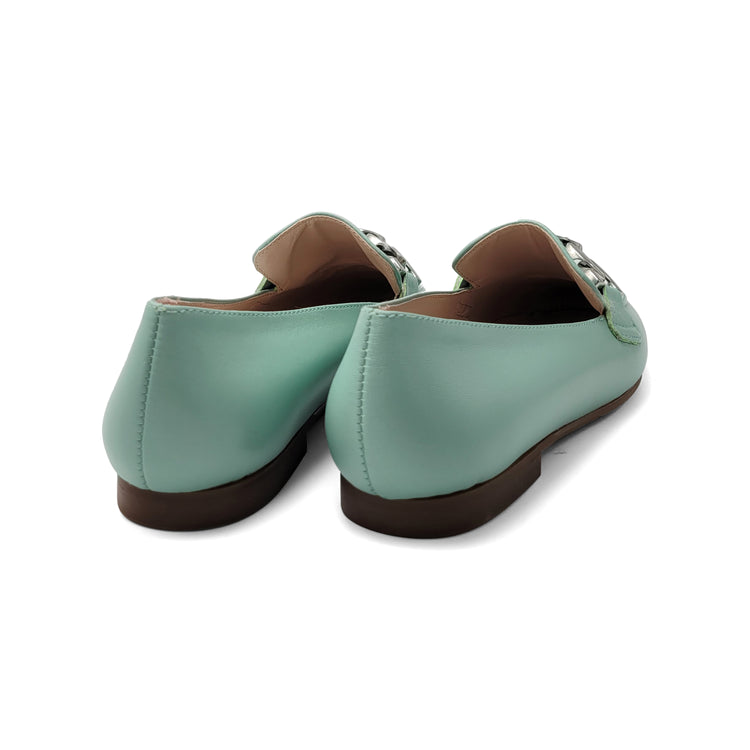 Brunella Mint Chain Slip On 414