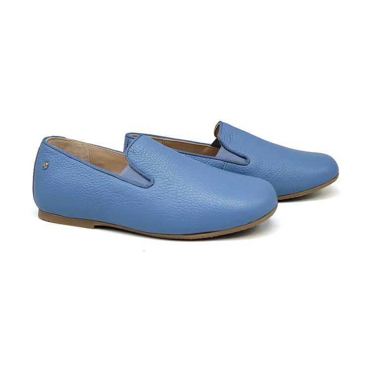 Manuela De Juan Ocean Blue Smoking Shoe S2488