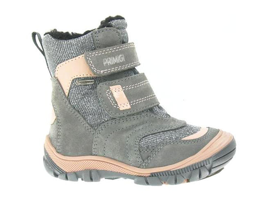 Primigi Grey Pink Water Resistant Boots 02435644