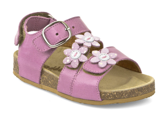 Froddo Lavender Pink Flowers Buckle Velcro strap Sandal 3150120