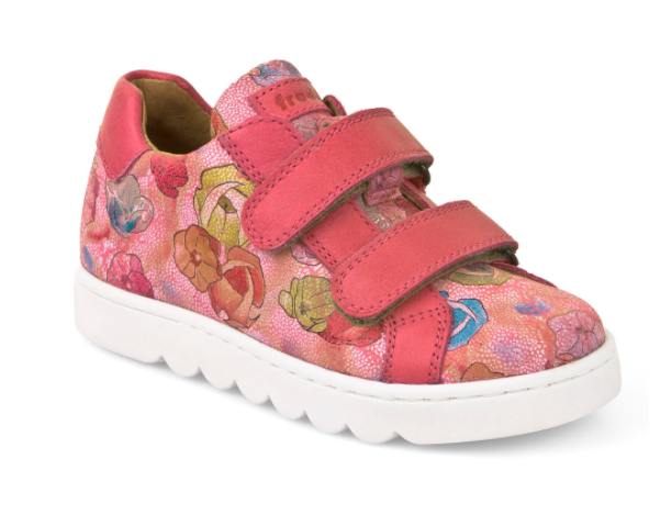 Froddo Pink Floral Velcro Sneaker 3130113