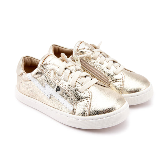 Oldsoles Gold Pebble No Tie Sneaker 6124