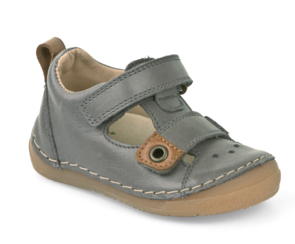 Froddo Grey Velcro Sandal First Walker 2150074 ***Final Sale