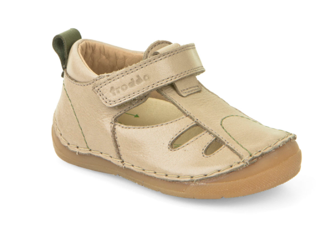 Froddo Beige Leather Sandal. 2150075 **Final Sale