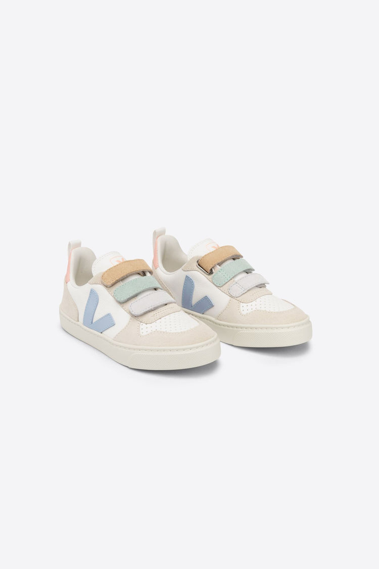 Veja Pale Color Three Strap Velcro Sneaker 2916