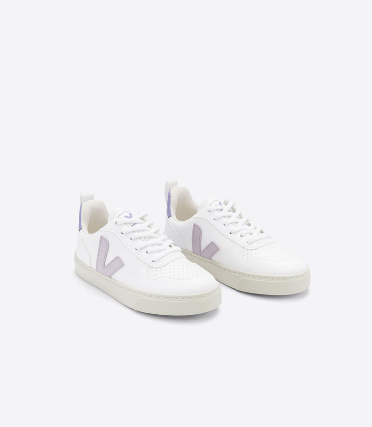 Veja White & Lavender Lace Sneaker 2994