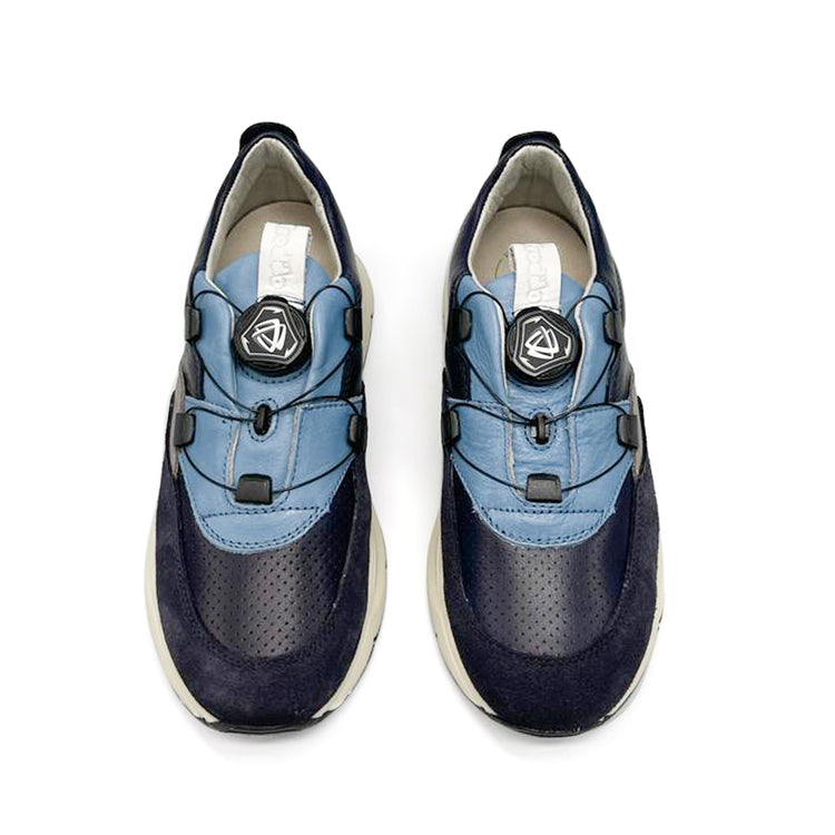 Froddo Navy Blue Twist Tie Sneaker G3130192