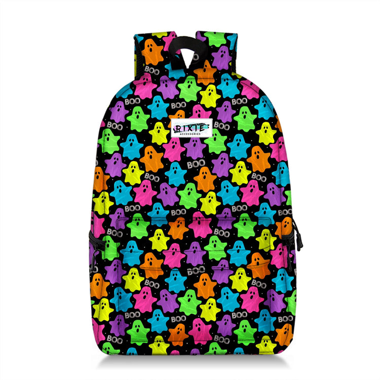 RIXIE Neon Boo Ghost 17" Knapsack