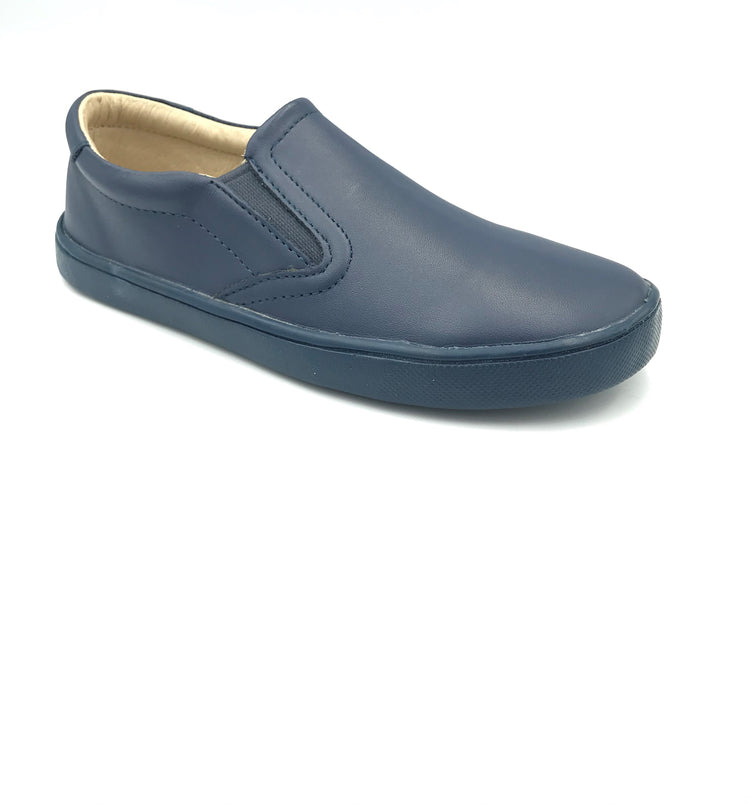Oldsoles Slip On Sneaker Denim Blue Sole 6010