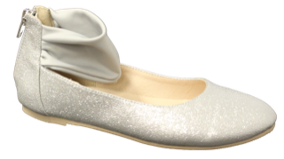 Amiana (A-Line) Silver Dress Shoe