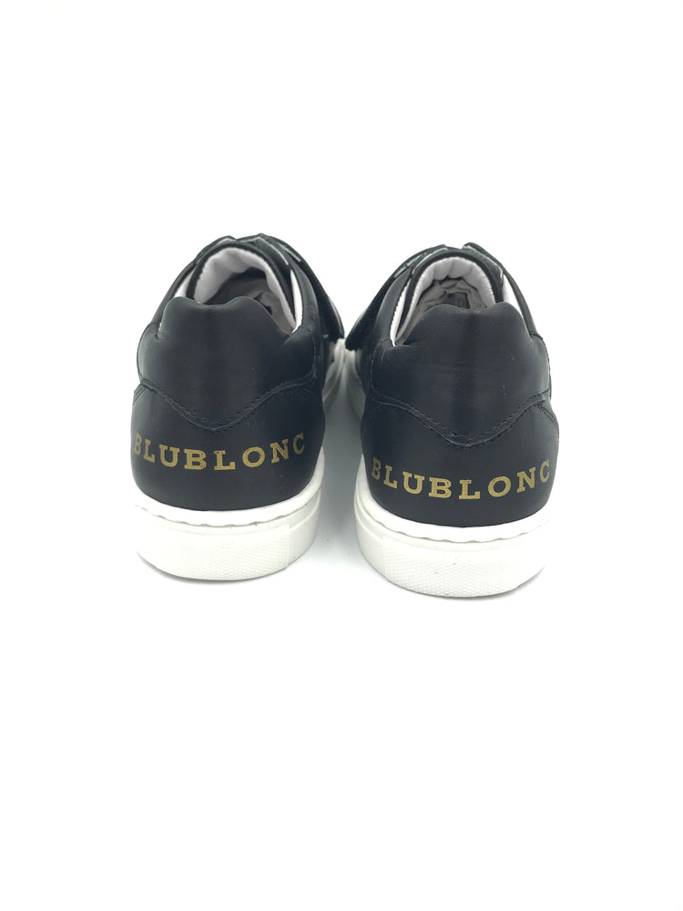 Blublonc Black Velcro Sneaker A5011