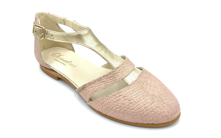 Sonatina Pink Shimmer Gloria Buckle