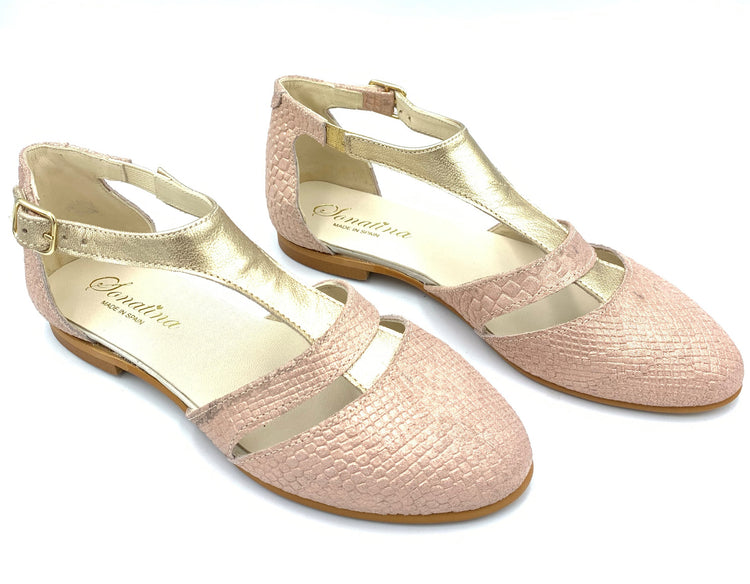 Sonatina Pink Shimmer Gloria Buckle