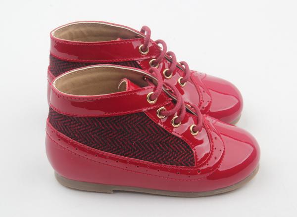 Anchor and Fox Crimson Red Windsor Boot