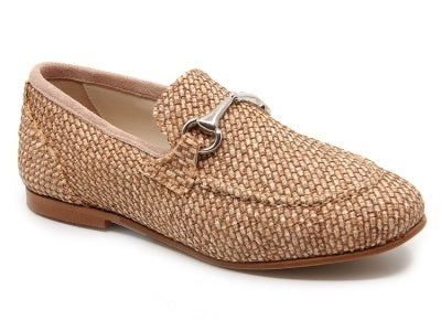 Confetti Natural Basket Weave Chain Loafer 1500-21