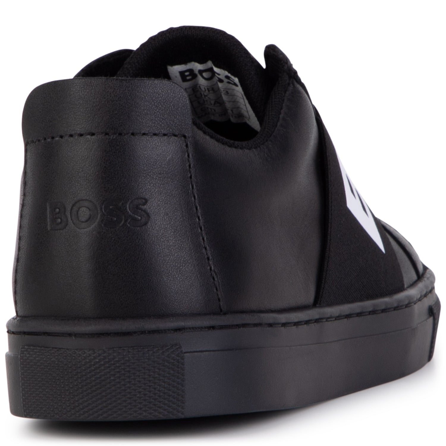 Buy HUGO BOSS Rubberised Detailed High-Top Trainers Sneakers |  Multicoloured Color Men | AJIO LUXE