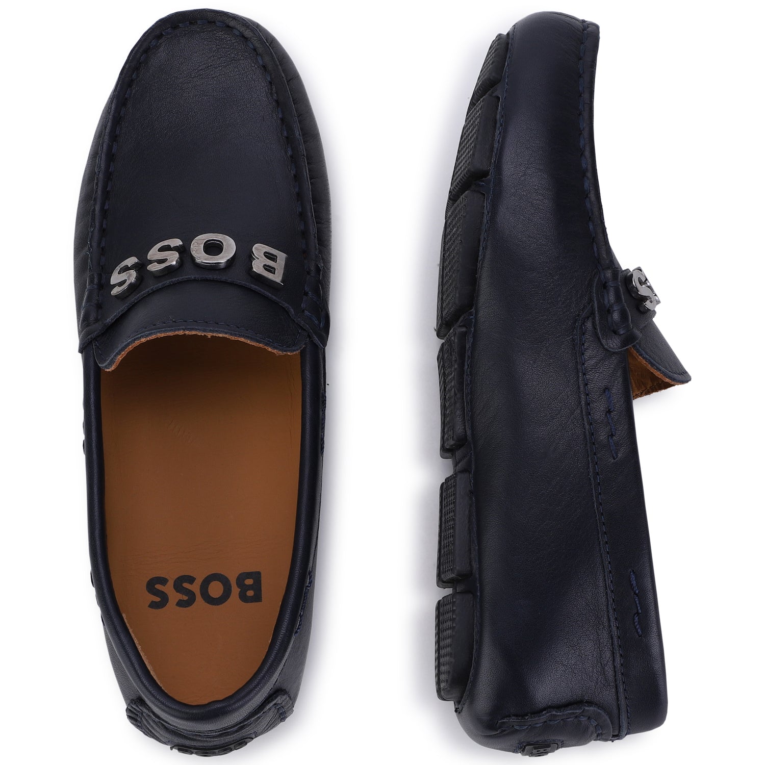 Regn tvivl turnering Hugo Boss Navy Loafer J29311 – Laced Shoe Inc