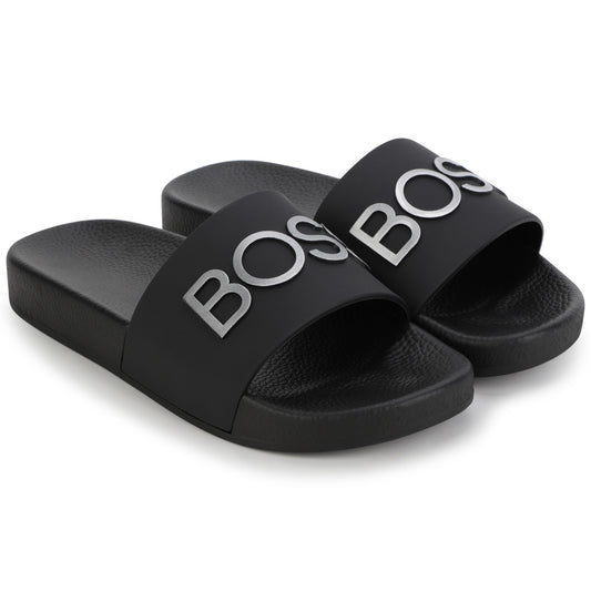 Hugo Boss Black Silver Slide J29325