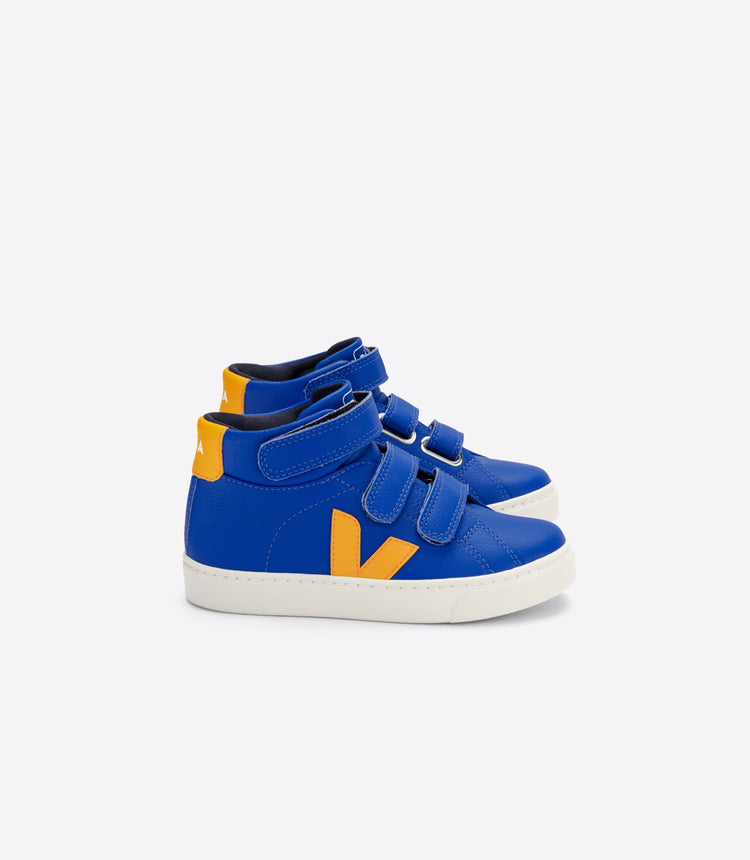 Veja Cobalt Blue Hi Top Velcro Sneaker 3009