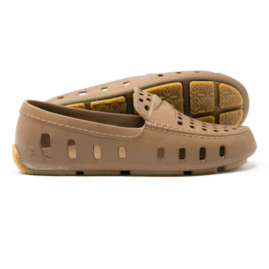 Floafers Prodigy Brown Gum Slip On