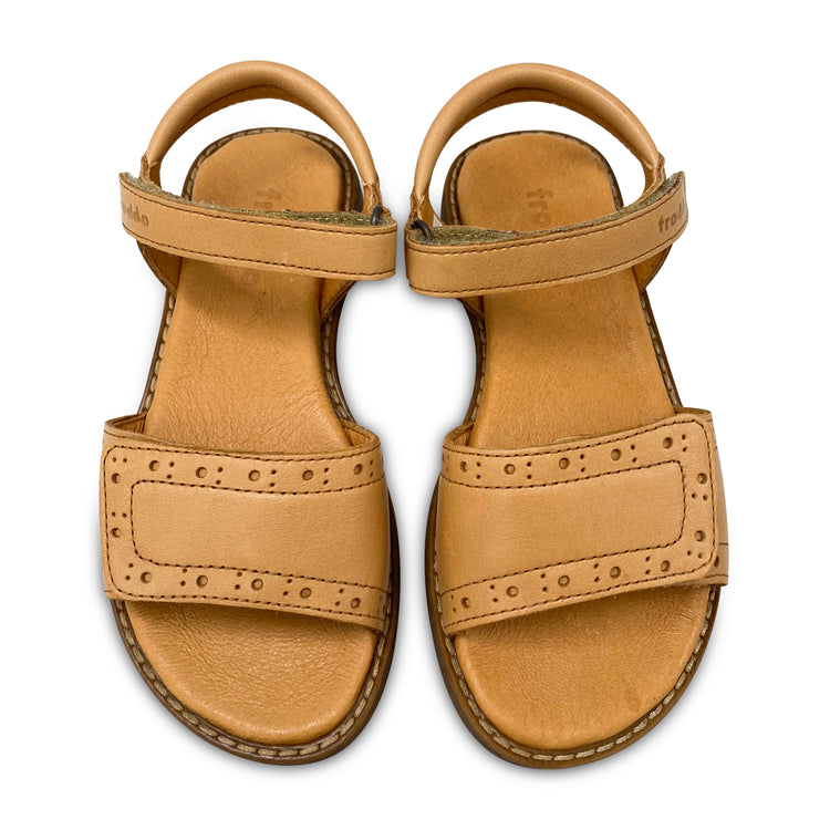 Froddo Tan Leather Velcro Sandal 3150114