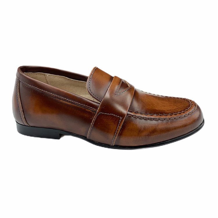 Hoo Ralphs Brown Leather Loafer