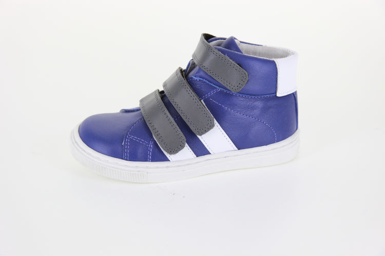 Hoo Velcro Sneaker Cobalt/Grey/White
