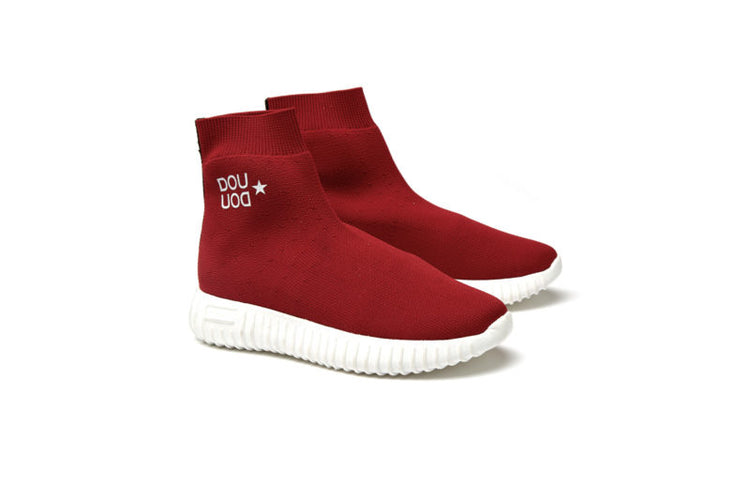 Douuod Red Sock Sneaker (Dou Uod)
