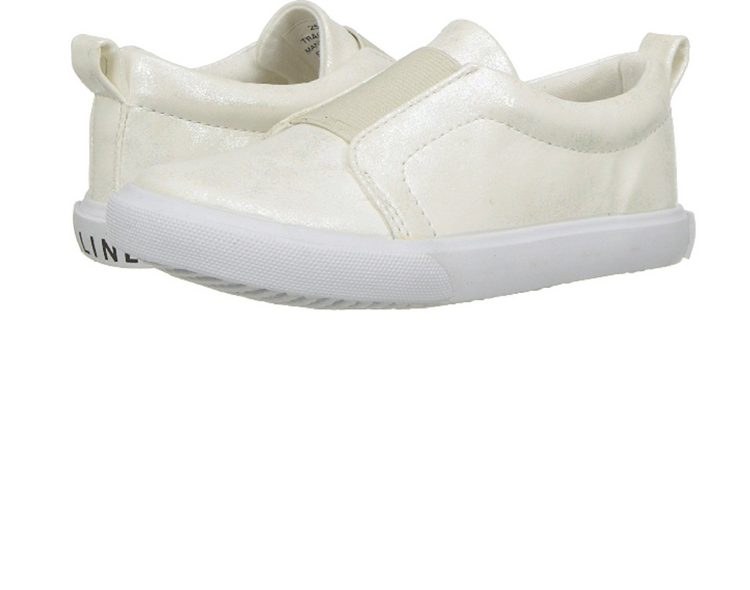 Amiana (A-Line) White Slip-on Sneaker