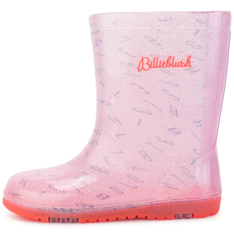 Billie Blush Pink Rainboot U19320
