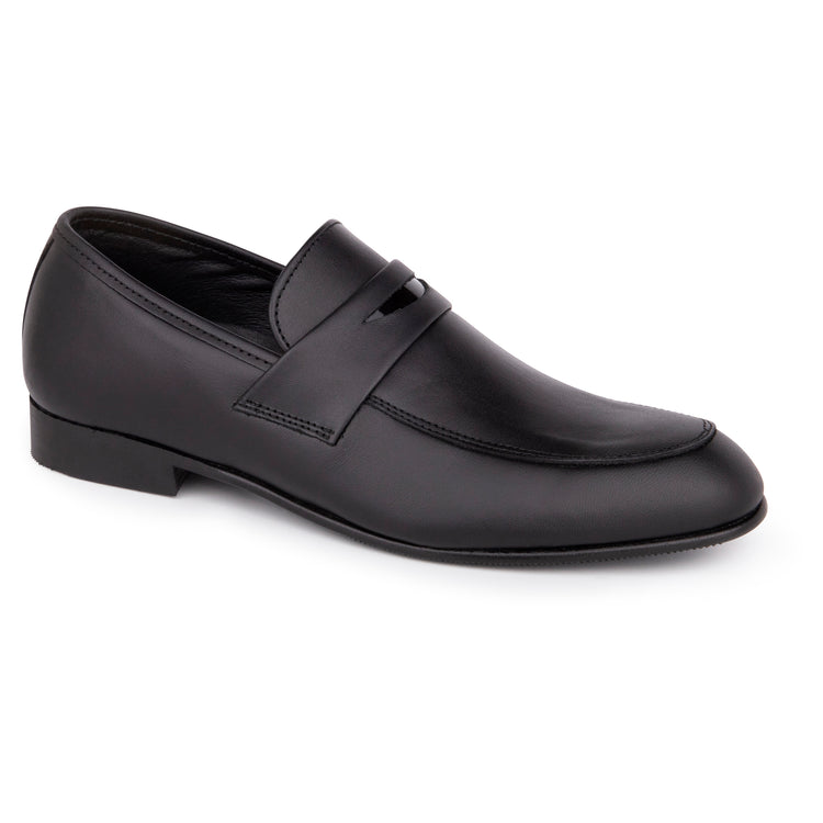 Andanines Black Penny Loafer Dress Shoe 78530