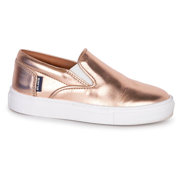 Atlanta Rose Gold Slip On Sneaker