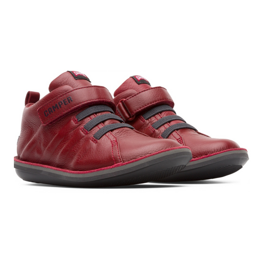 Camper Red Velcro Sneaker k900051