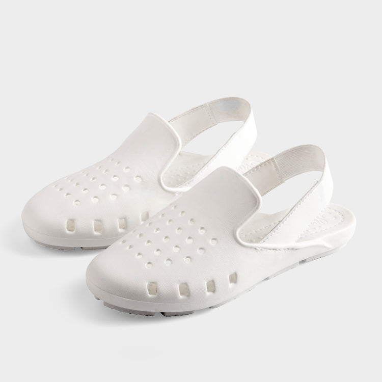 Slingers White Classic Slingback Water Shoes