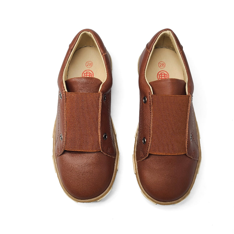 blublonc-cognac-elastic-sneaker-boys