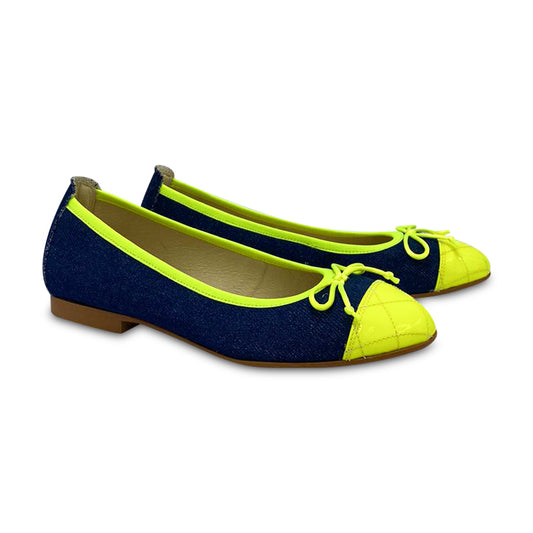 blublonc-denim-yellow-ballet-flat-girls