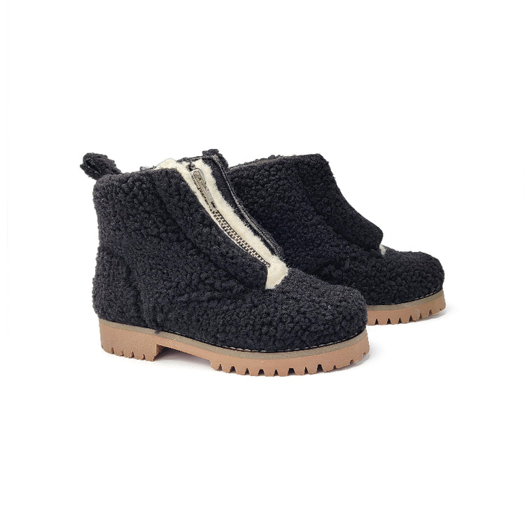 blublonc-val-black-sherpa-bootie-girls