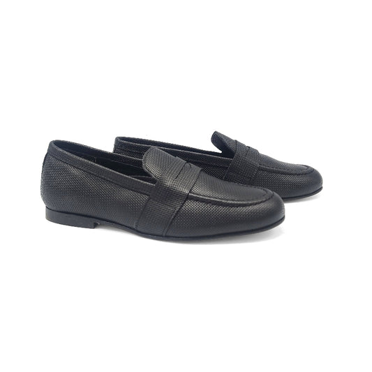 brunellis-black-textured-penny-loafer-boys