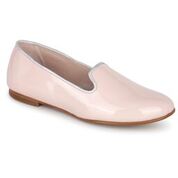 Geppettos Light Pink Patent With Silver Piping Slip On 137043