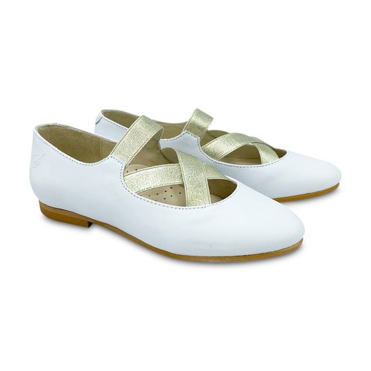 Sonatina Lady White Ballerina Shoe