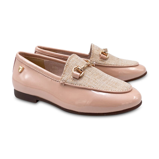Venettini Rian Blush Patent Chain Slip on