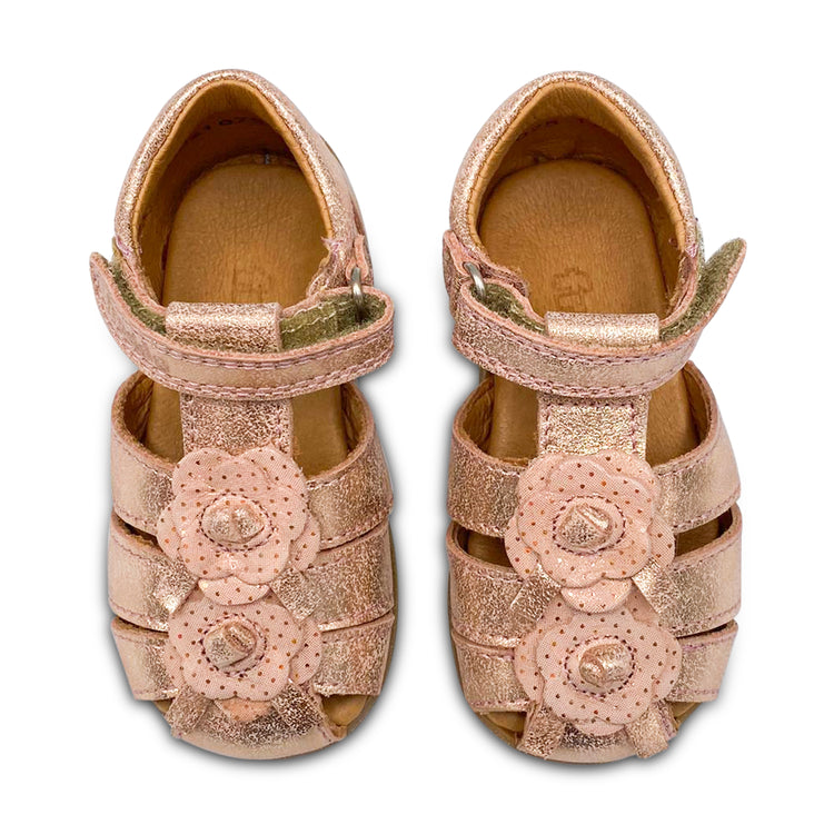 Froddo Pink Flower Closed Toe Sandal G2150144